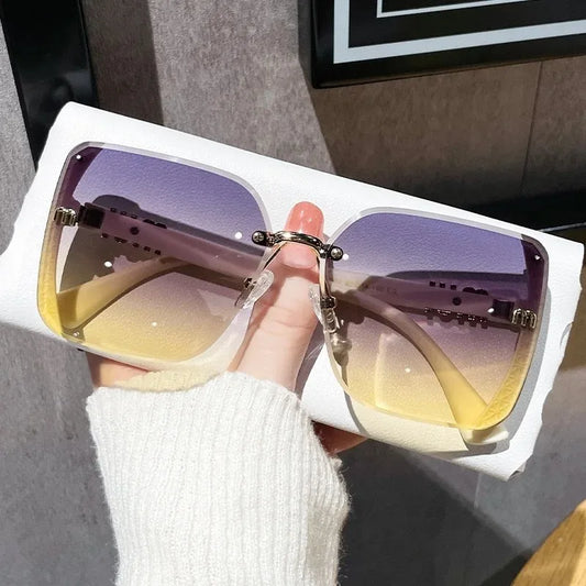 Fashion Oversized Square Sunglasses by MadisonnSavannahBoutique