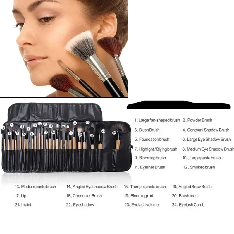 Gift Bag 24 pcs Makeup Brush Sets by MadisonnSavannahBoutique