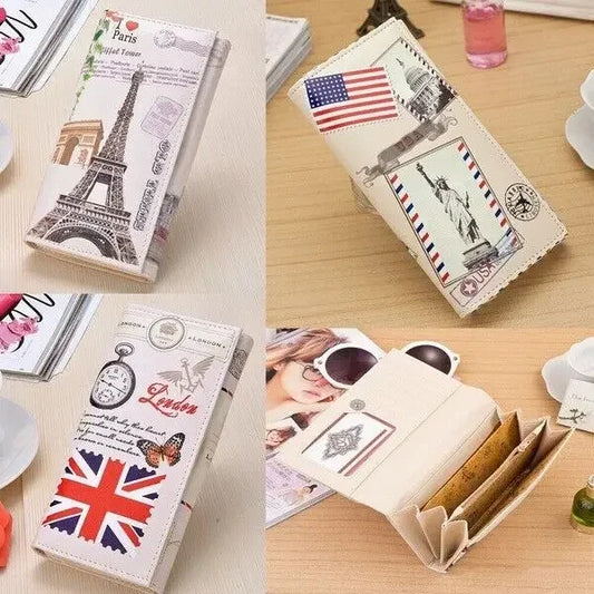 US Flag Dollar PU Leather Wallet by MadisonnSavannahBoutique