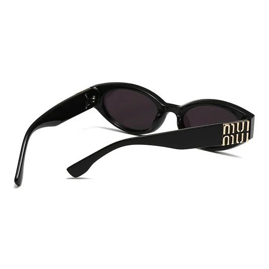 Luxury Women's Small Oval Sunglasses by MadisonnSavannahBoutique