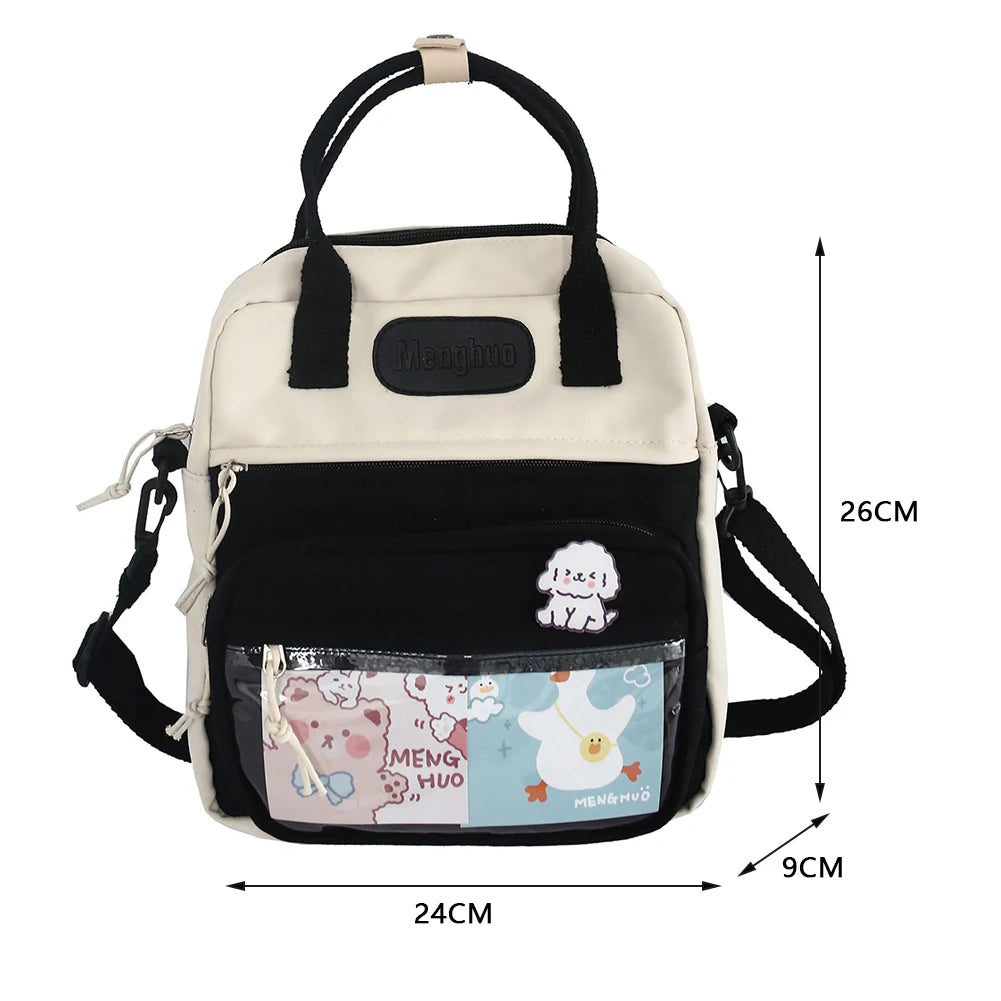 Fashion Kawaii Backpack Laptop Rucksack by MadisonnSavannahBoutique