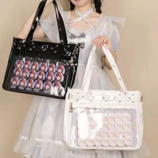 Y2K Large Capacity Portable Ulzzang Tote Bag by MadisonnSavannahBoutique