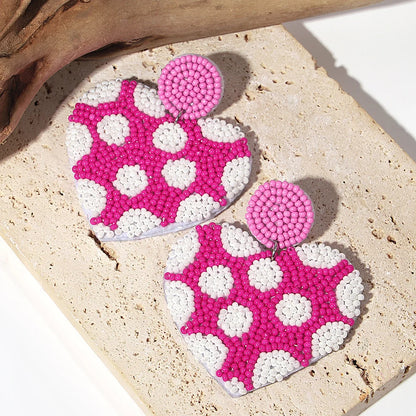 Bohemian Starfish Lobster Conch Seed Bead Drop Earrings Handmade by MadisonnSavannahBoutique