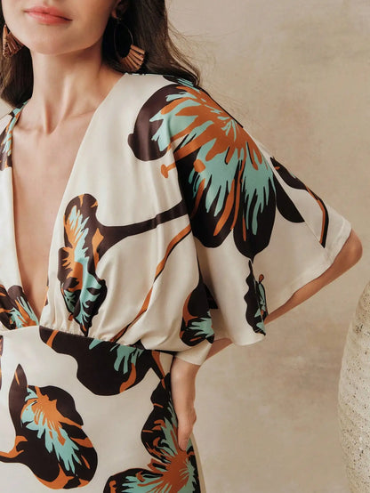 Floral Maxi Dress by MadisonnSavannahBoutique