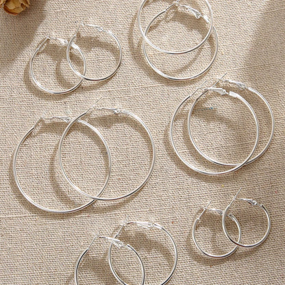 Hyperbolic Hoop Earrings Set by MadisonnSavannahBoutique