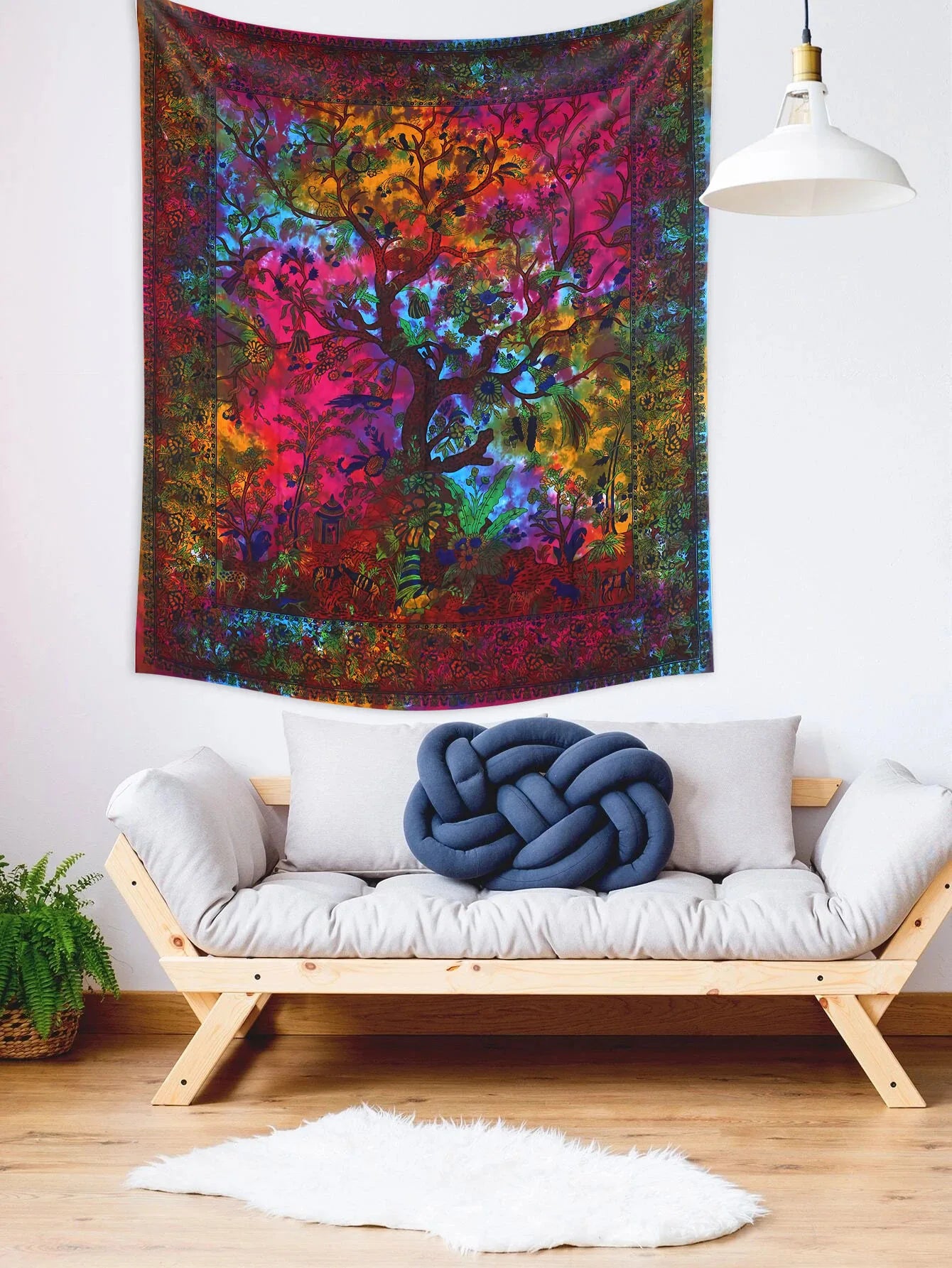 Bohemian Tree of Life Tapestry by MadisonnSavannahBoutique