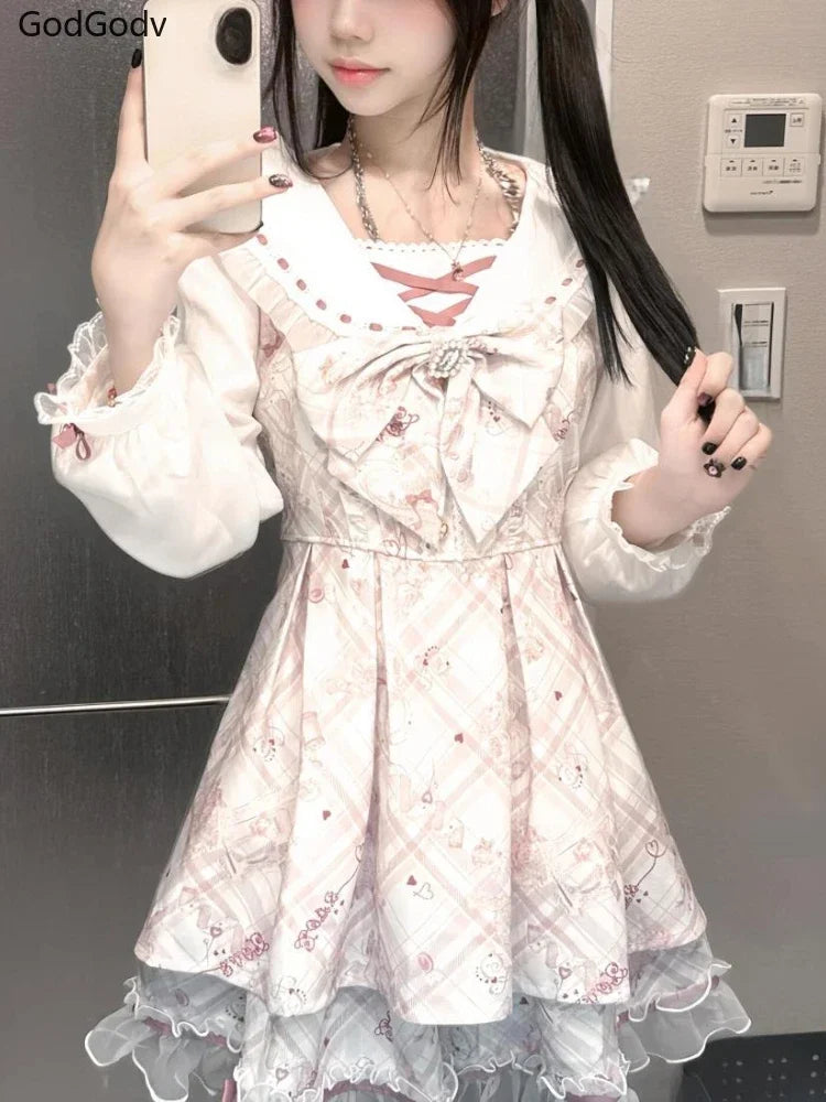 Lolita Kawaii Dress by MadisonnSavannahBoutique