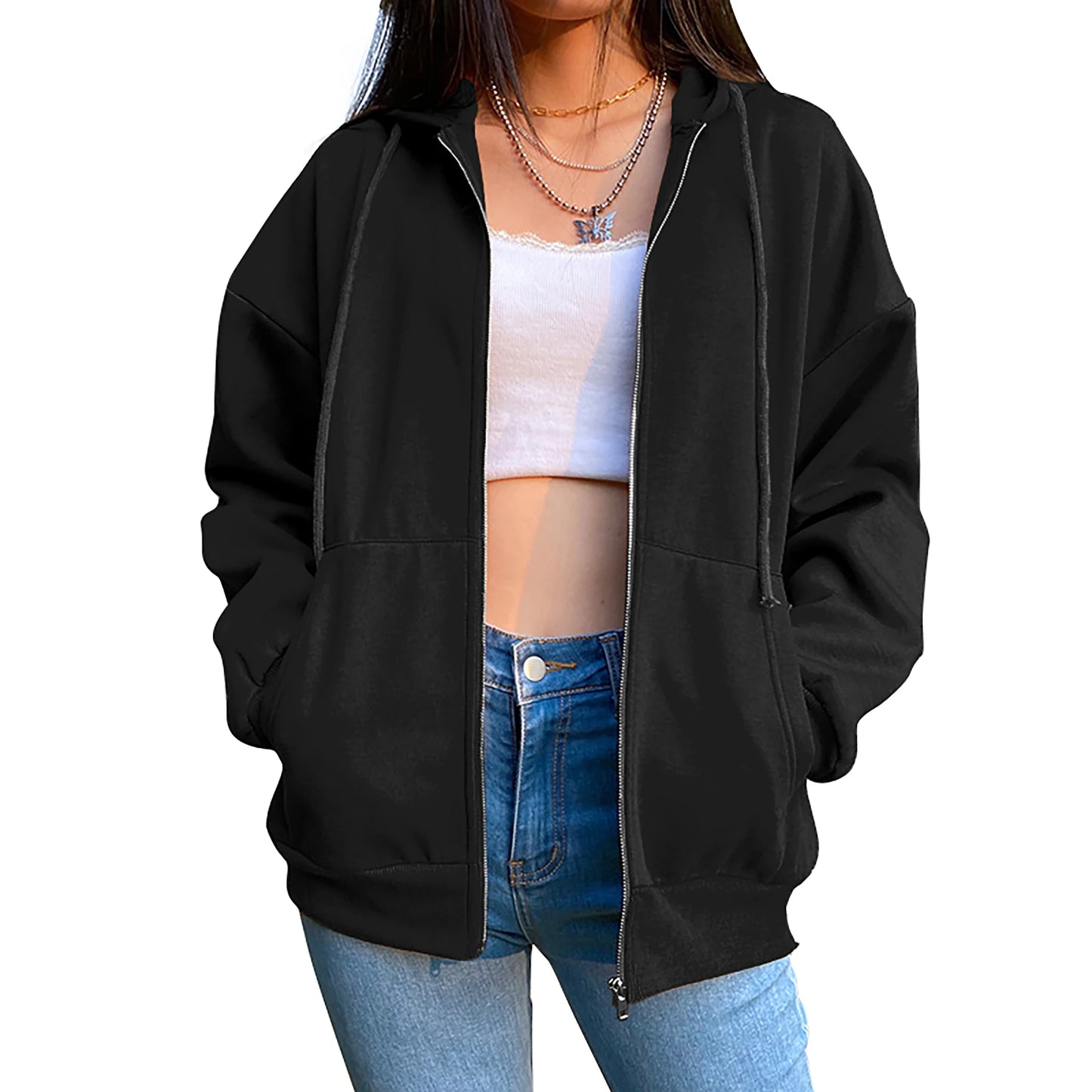 Zipper Hoodie by MadisonnSavannahBoutique