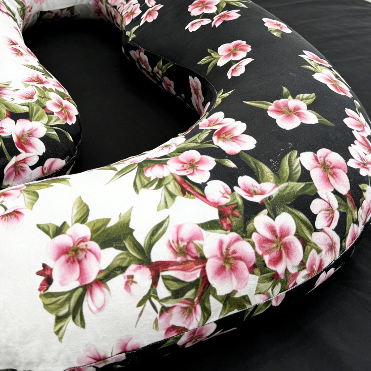 Light Luxury Floral U-Shaped Pillow by MadisonnSavannahBoutique