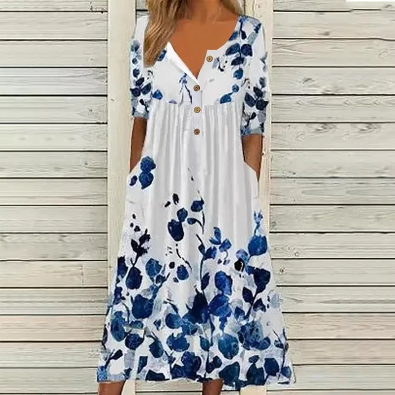 Short-Sleeve Maxi Dress by MadisonnSavannahBoutique
