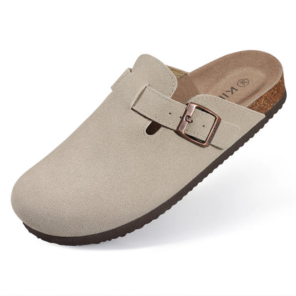 Fashion Women's Suede Mules Slippers With Arch Support by MadisonnSavannahBoutique