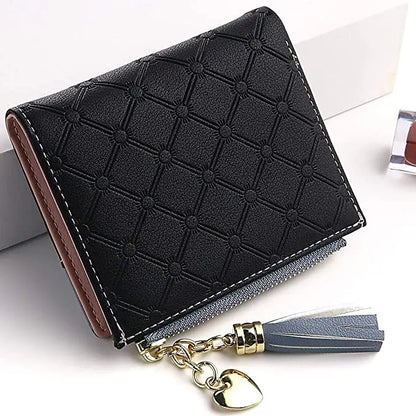 Leather Wallet Women Small by MadisonnSavannahBoutique
