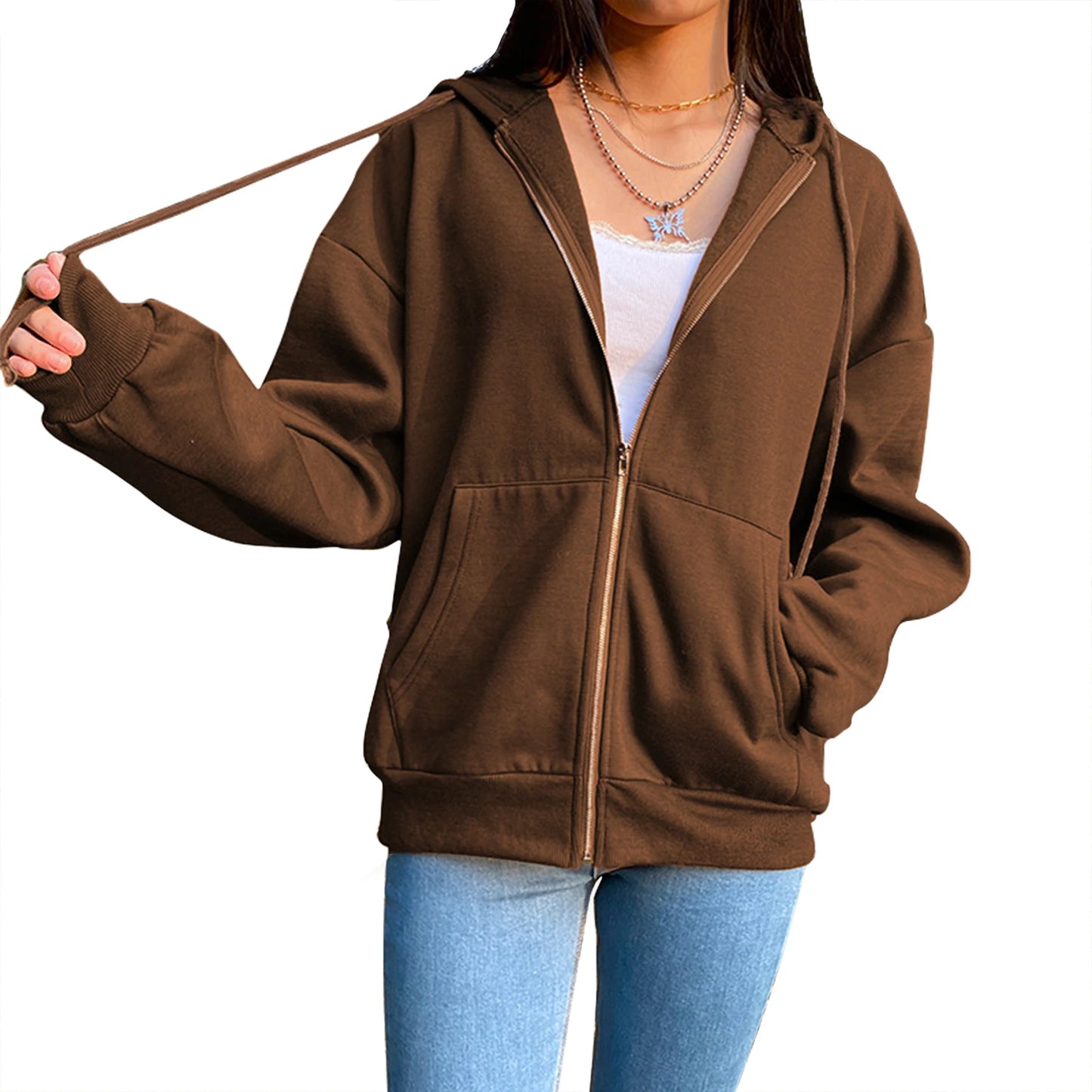 Zipper Hoodie by MadisonnSavannahBoutique