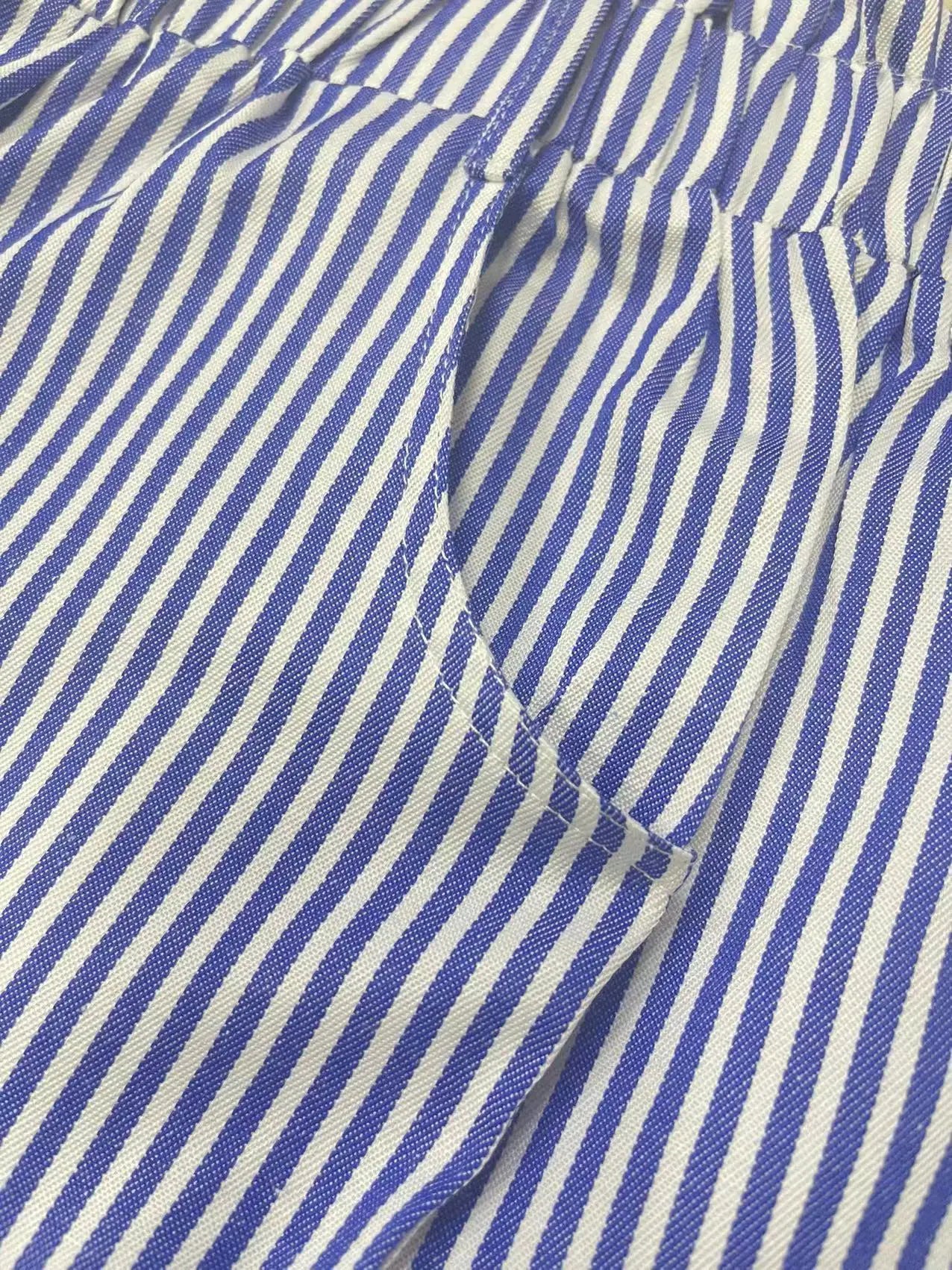 summer casual pocket striped casual shorts by MadisonnSavannahBoutique