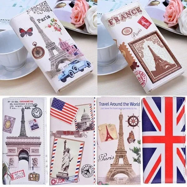 US Flag Dollar PU Leather Wallet by MadisonnSavannahBoutique