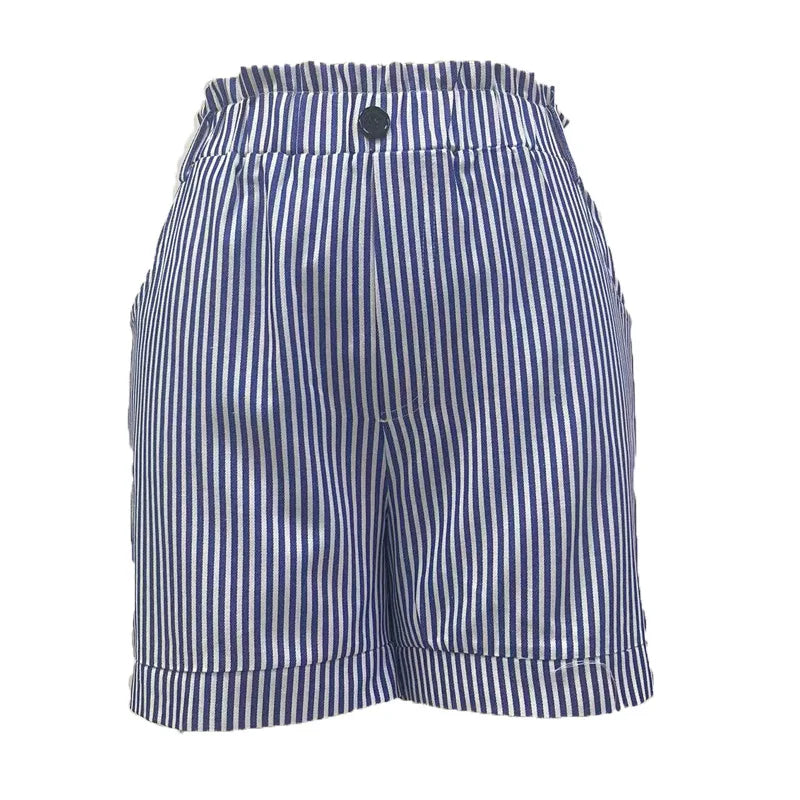 summer casual pocket striped casual shorts by MadisonnSavannahBoutique