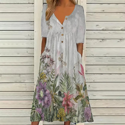Short-Sleeve Maxi Dress by MadisonnSavannahBoutique