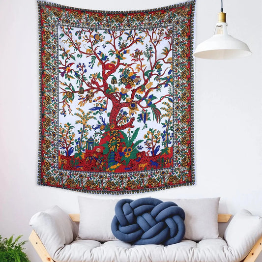 Bohemian Tree of Life Tapestry by MadisonnSavannahBoutique