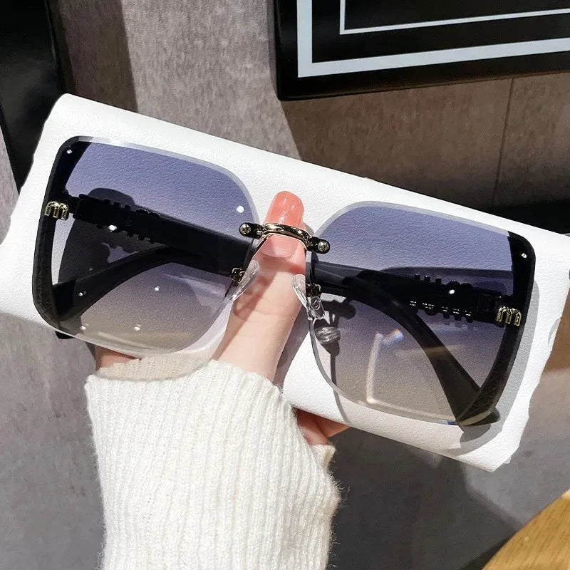 Fashion Oversized Square Sunglasses by MadisonnSavannahBoutique