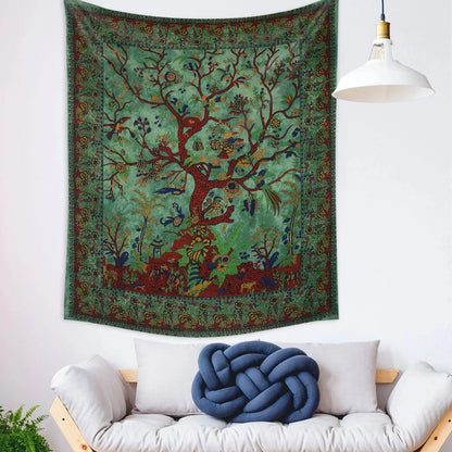 Bohemian Tree of Life Tapestry by MadisonnSavannahBoutique