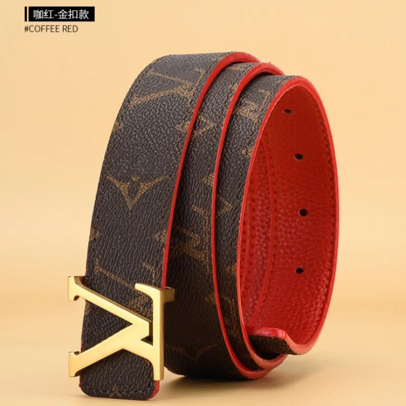 Classic Tweed Cowhide Belt by MadisonnSavannahBoutique