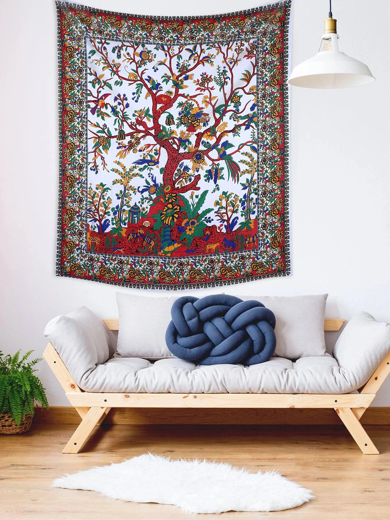 Bohemian Tree of Life Tapestry by MadisonnSavannahBoutique