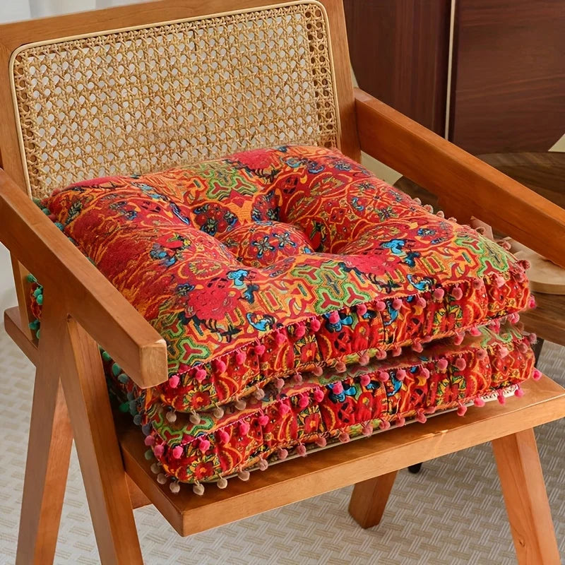 Bohemian Chair Cushion by MadisonnSavannahBoutique
