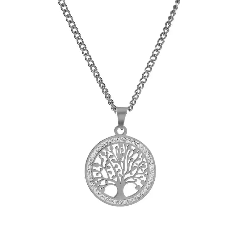 Tree Of Life Peace Pendant Necklace Bracelet Earrings by MadisonnSavannahBoutique