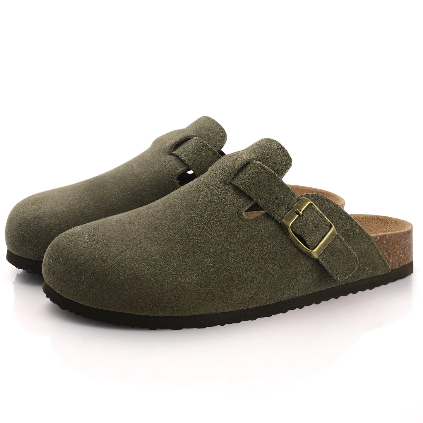 Fashion Women's Suede Mules Slippers With Arch Support by MadisonnSavannahBoutique