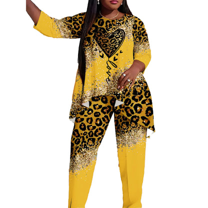 plus size women's suit shirt pants two-piece by MadisonnSavannahBoutique