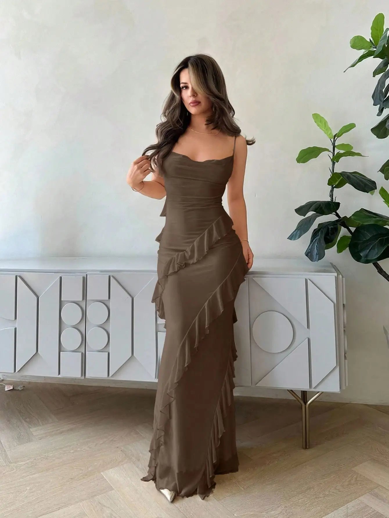 Camisole Neck Bodycon Dress by MadisonnSavannahBoutique