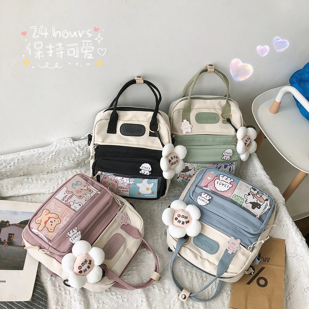 Fashion Kawaii Backpack Laptop Rucksack by MadisonnSavannahBoutique