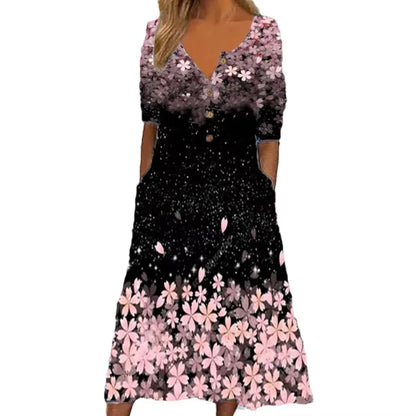 Short-Sleeve Maxi Dress by MadisonnSavannahBoutique