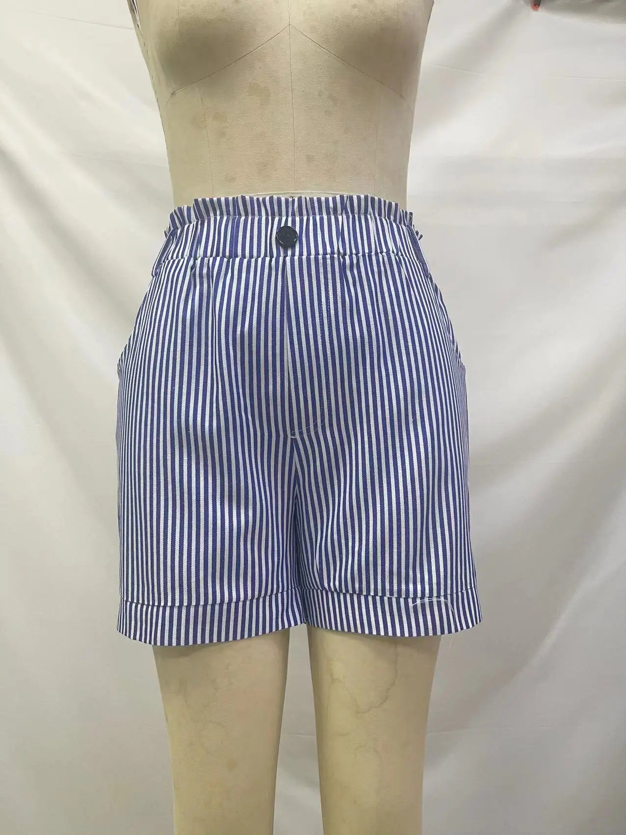 summer casual pocket striped casual shorts by MadisonnSavannahBoutique