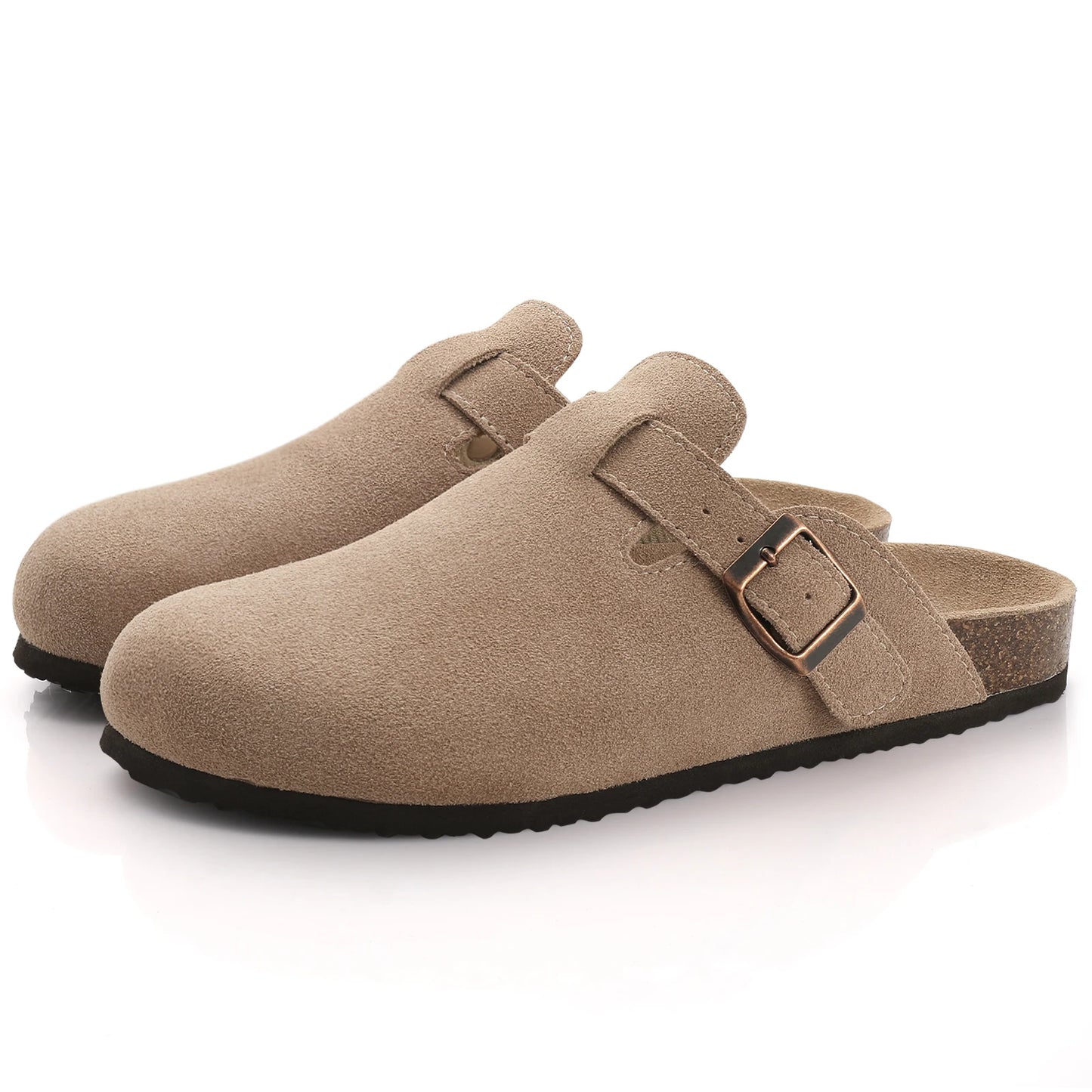 Fashion Women's Suede Mules Slippers With Arch Support by MadisonnSavannahBoutique