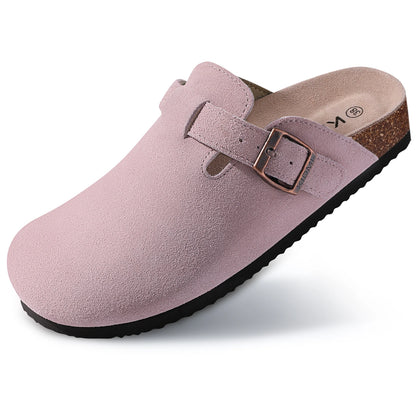 Fashion Women's Suede Mules Slippers With Arch Support by MadisonnSavannahBoutique
