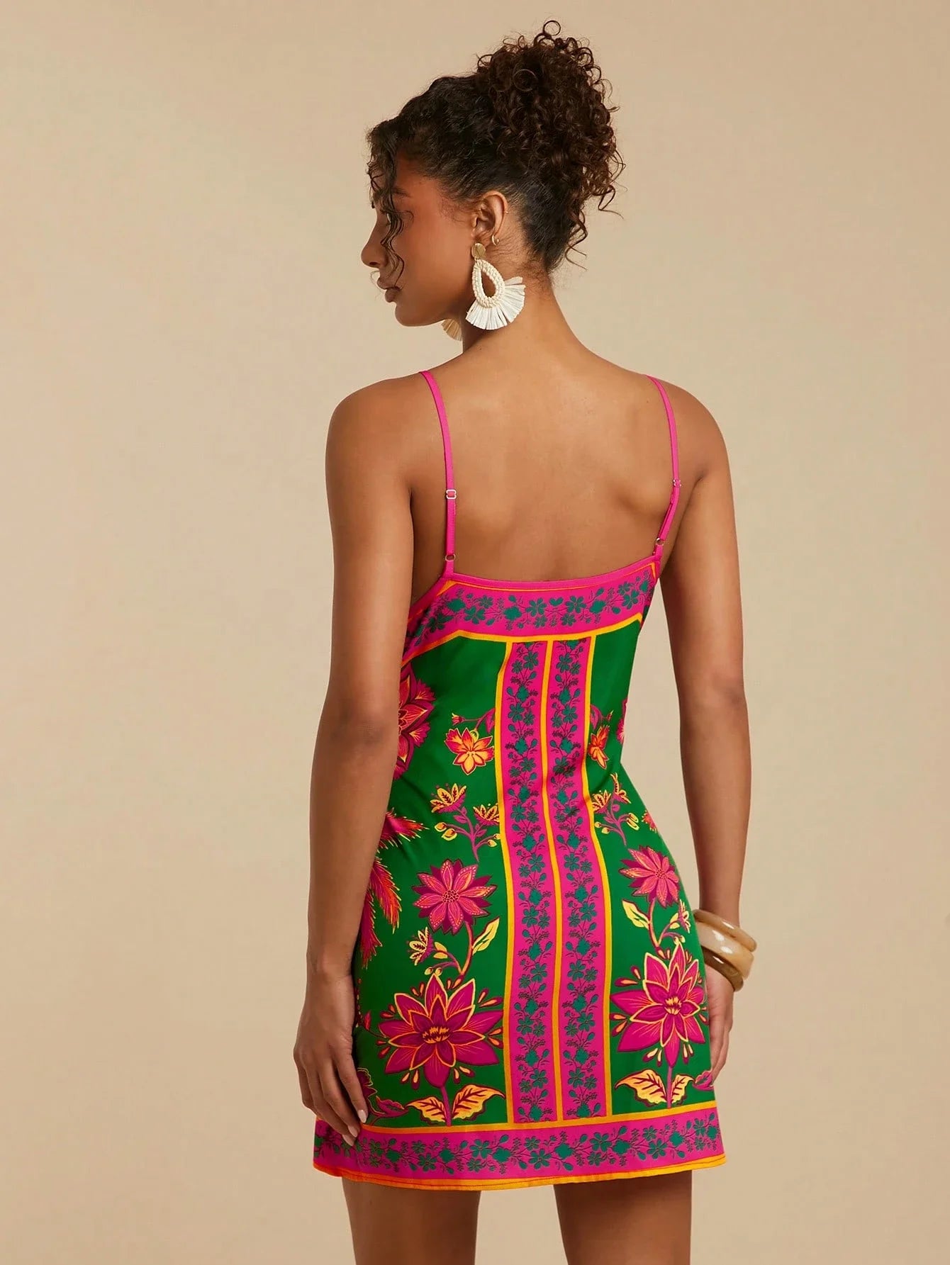 Women Wrap Floral Print Boho Dress Mini by MadisonnSavannahBoutique