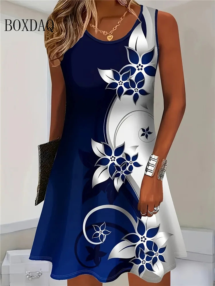 Sleeveless Bohemian Dress by MadisonnSavannahBoutique