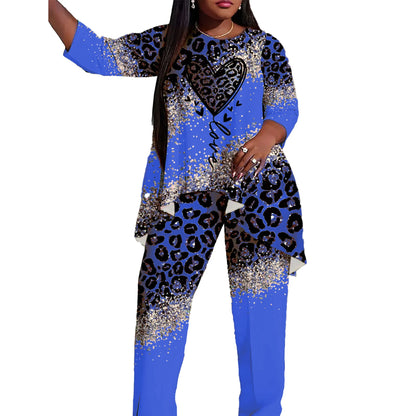 plus size women's suit shirt pants two-piece by MadisonnSavannahBoutique