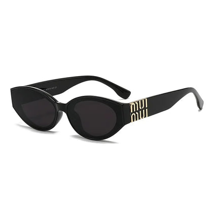 Luxury Women's Small Oval Sunglasses by MadisonnSavannahBoutique