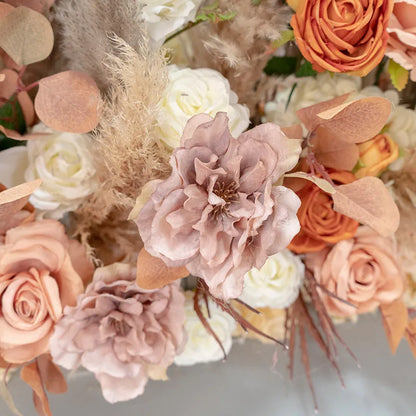 Flower Row Wedding Arch Backdrop Props Road Lead Floral Ball by MadisonnSavannahBoutique