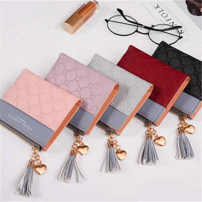 Leather Wallet Women Small by MadisonnSavannahBoutique
