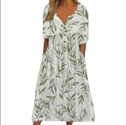 Short-Sleeve Maxi Dress by MadisonnSavannahBoutique