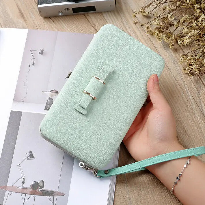 Wallet Cellphone Case Handbag With Wristlet by MadisonnSavannahBoutique