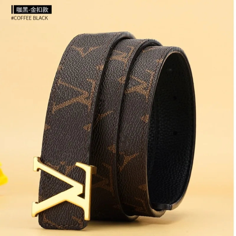 Classic Tweed Cowhide Belt by MadisonnSavannahBoutique