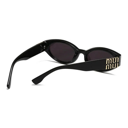 Luxury Women's Small Oval Sunglasses by MadisonnSavannahBoutique