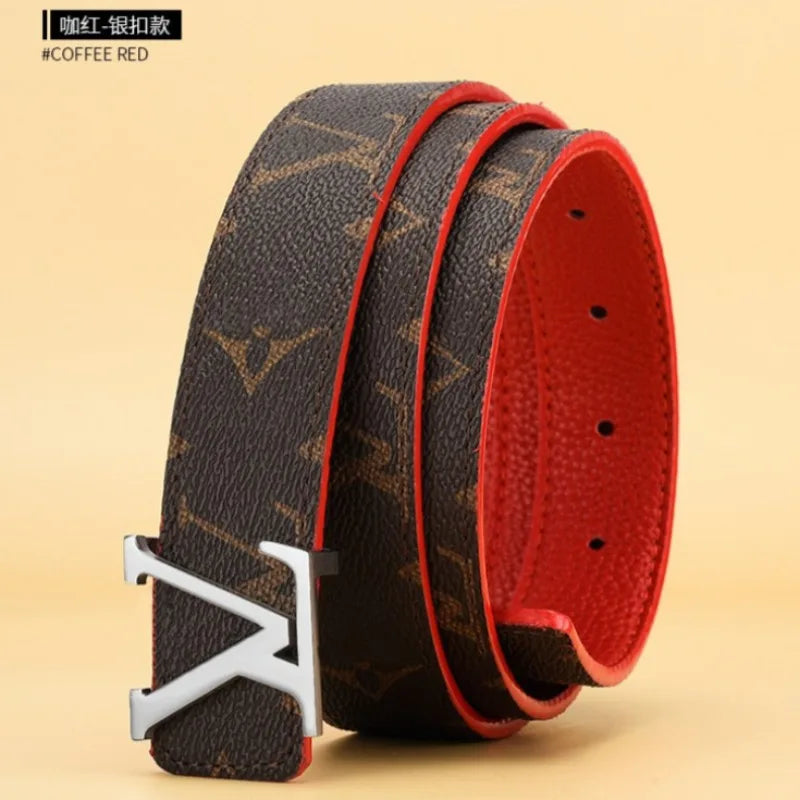Classic Tweed Cowhide Belt by MadisonnSavannahBoutique