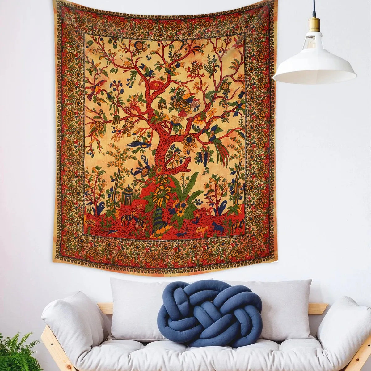 Bohemian Tree of Life Tapestry by MadisonnSavannahBoutique