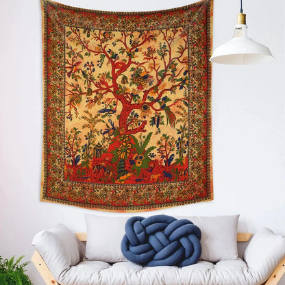 Bohemian Tree of Life Tapestry by MadisonnSavannahBoutique