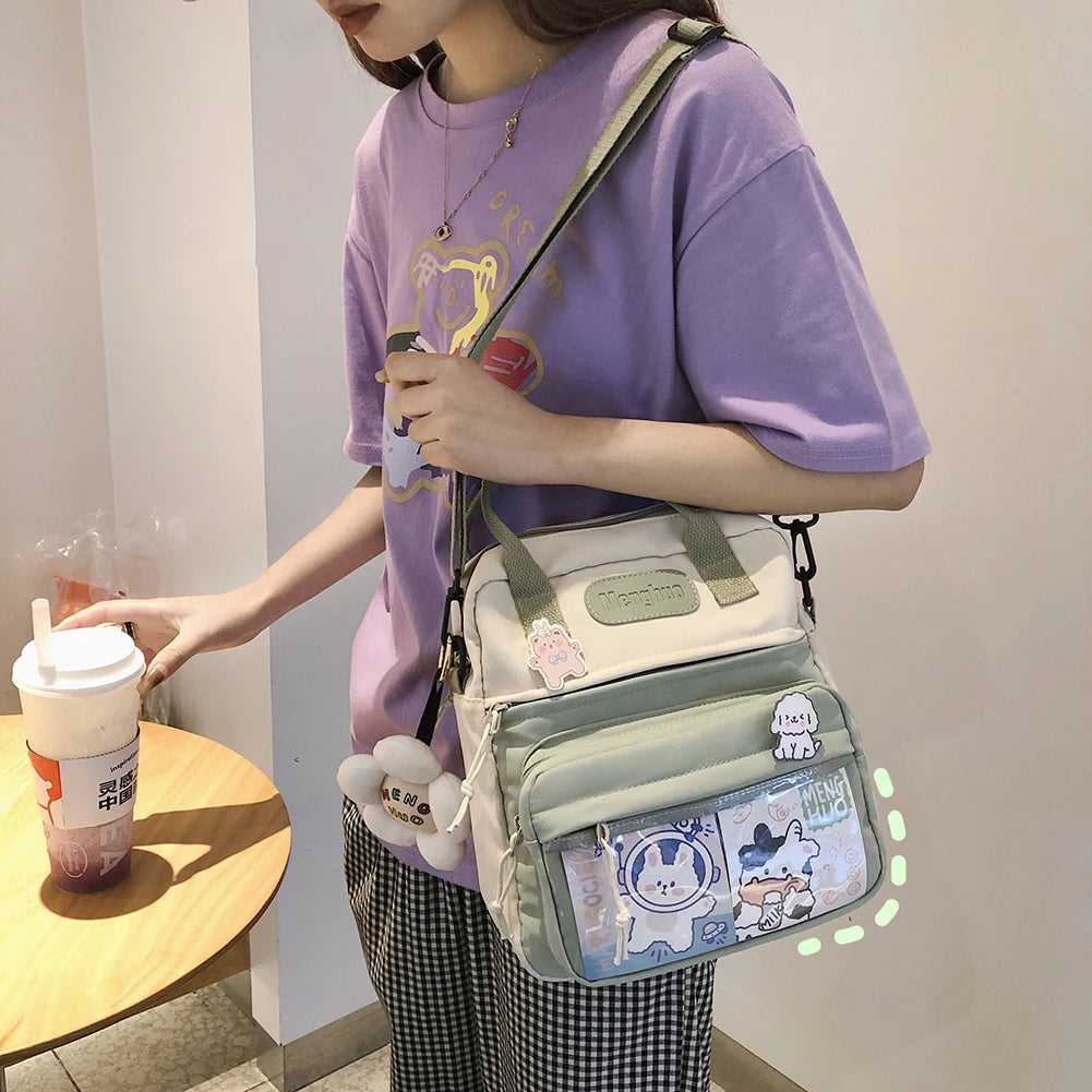 Fashion Kawaii Backpack Laptop Rucksack by MadisonnSavannahBoutique